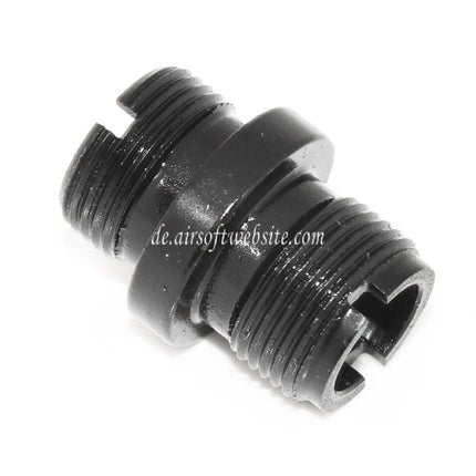 Airsoft Website Lauf Schalldämpfer Adapter Geeignet für Tokyo Marui MP5K +14mm CW Im Uhrzeigersinn Zu -14mm CCW gegen den Uhrzeigersinn