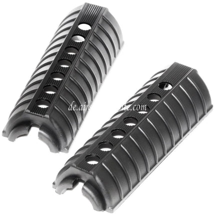 CYMA 156mm M4A1 Plastik Handschutz Geeignet für M4 M16 Serie AEG Gewehre Airsoft Schwarz