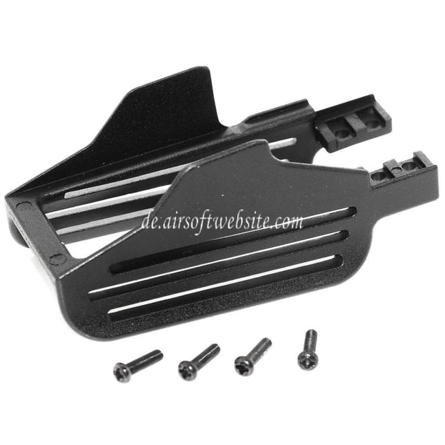 APS Verbesserter Magwell geeignet für ASK Tactical AK47 AK74 AK Serie AEG Gewehre Airsoft Schwarz