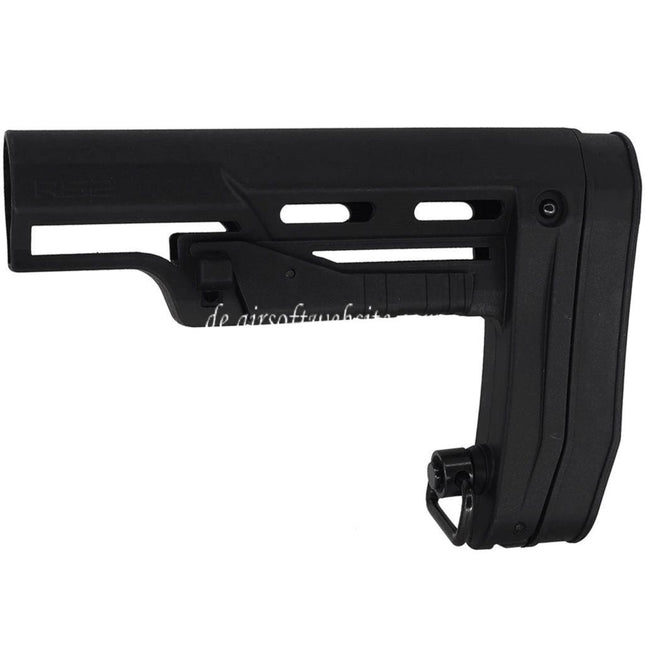 APS RS-2 Einziehbar Schaft geeignet für M4 M16 Serie AEG Gewehre Airsoft Schwarz