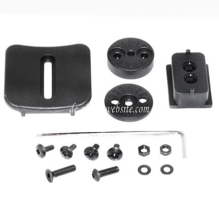 APS Quantum Mechanics OWB Condition 3 Carry Quick Taktisches Holster Geeignet für G19 G23 Serie Pistolen Airsoft Schwarz