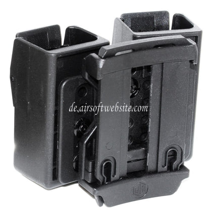 APS Quantum Mechanics Abschließbare Doppelmagazintasche Geeignet für G17 / G18C / G19 / G22 / G23 / G24 / G34 / G35 G-Serie GBB Magazin