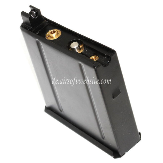 WELL 16rd Gas Magazin Geeignet für AW338 G96D Scharfschützengewehre Airsoft Schwarz