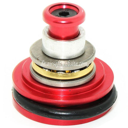 SHS Aluminum Kugellager 8-Loch Design Kolbenkopf Geeignet für Version 2/3 V2 V3 AEG Getriebe Gewehre Airsoft