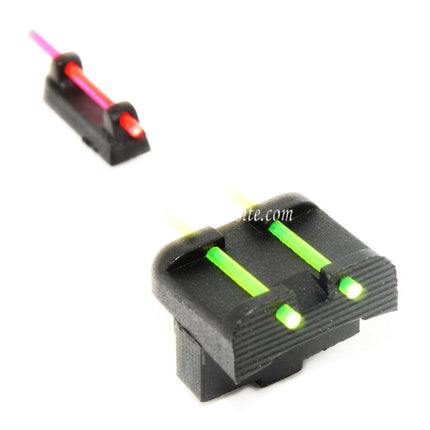 APS Fiberglasvisier Korn Kimme Geeignet für APS ACP606 GBB Pistolen Airsoft