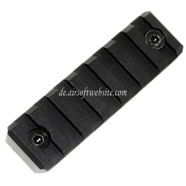 CYMA 75mm 7-Slots 20mm Schienenpaneel Geeignet für M-LOK Handschutzschienensystem Schwarz