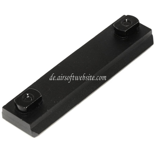 CYMA 75mm 7-Slots 20mm Schienenpaneel Geeignet für M-LOK Handschutzschienensystem Schwarz