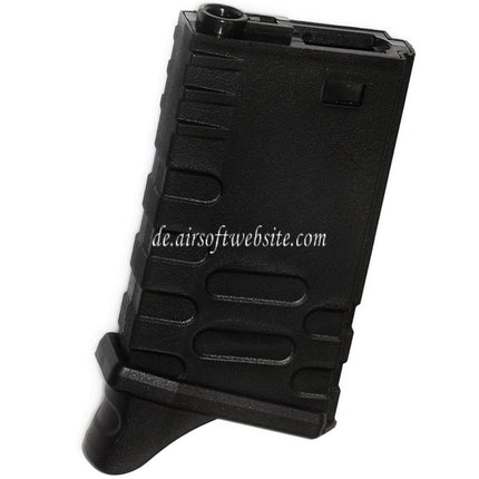 APS 190rd Polymer M16VN Hi-Cap Magazin Geeignet für M4 M16 Serie AEG Gewehre Airsoft Schwarz
