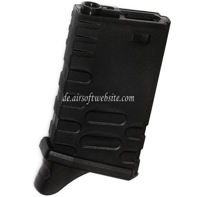 APS 190rd Polymer M16VN Hi-Cap Magazin Geeignet für M4 M16 Serie AEG Gewehre Airsoft Schwarz