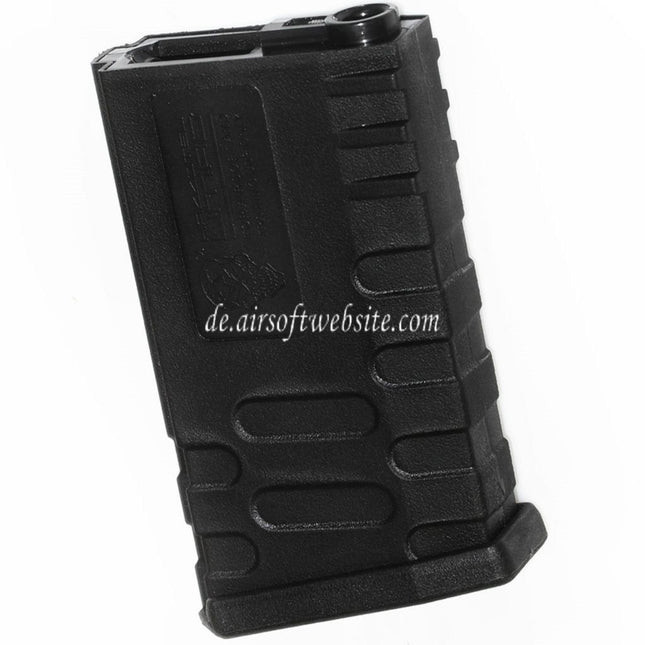 APS 190rd Polymer M16VN Hi-Cap Magazin Geeignet für M4 M16 Serie AEG Gewehre Airsoft Schwarz