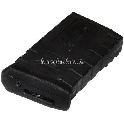 APS 190rd Polymer M16VN Hi-Cap Magazin Geeignet für M4 M16 Serie AEG Gewehre Airsoft Schwarz