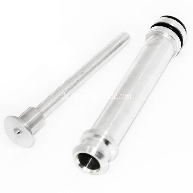 DOUBLE BELL Metall Kolbenfeder Führungssatz Geeignet für BAR-10 VSR-10 Scharfschützengewehr Airsoft Silber