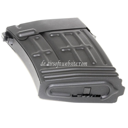CYMA 120rd Hi-Cap Magazin Geeignet für S&T RS CYMA Tokyo Marui SVD Serie AEG Gewehre Airsoft Schwarz