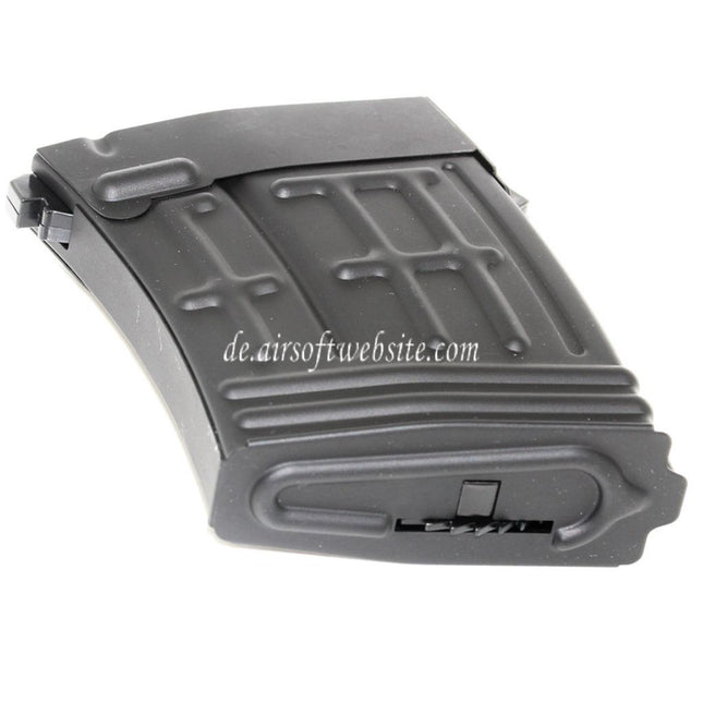 CYMA 120rd Hi-Cap Magazin Geeignet für S&T RS CYMA Tokyo Marui SVD Serie AEG Gewehre Airsoft Schwarz