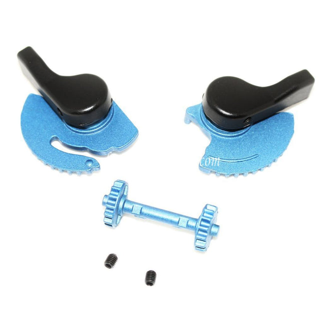 Airsoft Website Metall Wahlschalter Set Geeignet für Tokyo Marui / KWA / Jing Gong JG / Golden Eagle / Matrix / Echo 1 / SRC G36 G36K G36C Serie AEG Gewehre