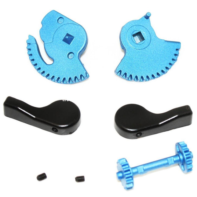 Airsoft Website Metall Wahlschalter Set Geeignet für Tokyo Marui / KWA / Jing Gong JG / Golden Eagle / Matrix / Echo 1 / SRC G36 G36K G36C Serie AEG Gewehre