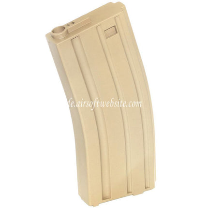AIRSOFT WEBSITE 140rd Wirtschaftlich Plastik Mid-Cap Magazin Geeignet für M4 M16 Serie AEG Gewehre
