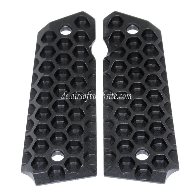 5KU CNC Apocalypse Hive Stil Pistolen Griffabdeckung Geeignet für Tokyo Marui M1911 / M.E.U. / Army R27 R28 R29 Pistolen Airsoft