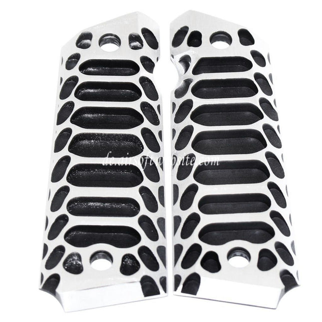 5KU CNC Cobra Stil Pistolen Griffabdeckung Geeignet für Tokyo Marui M1911 / M.E.U. / Army R27 R28 R29 Pistolen Airsoft