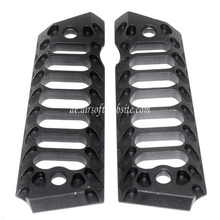 5KU CNC Cobra Skeleton Stil Pistolen Griffabdeckung Geeignet für Tokyo Marui M1911 / M.E.U. / Army R27 R28 R29 Pistolen Airsoft