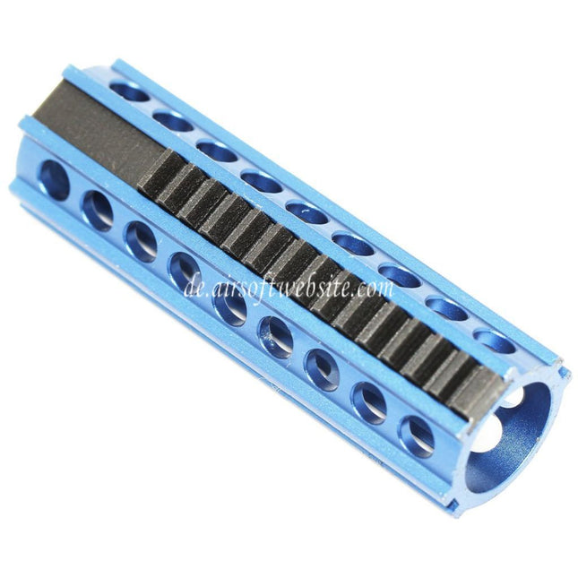 SHS CNC Aluminum 15 Stahl Zähnen Kolben  Geeignet für Systema PTW CTW DTW M4 Gewehre Airsoft