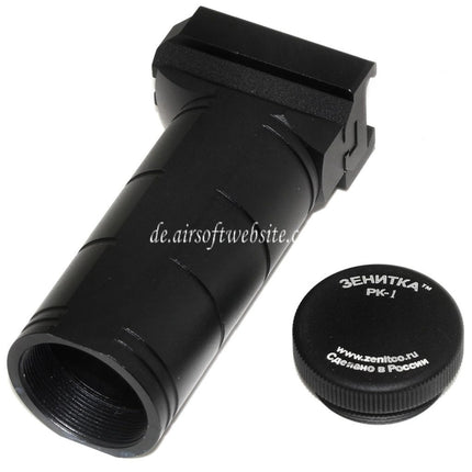 5KU CNC Aluminum PK-1 Vordergriff Geeignet für 20mm Picatinny Schiene AK Serie Gewehre Airsoft Schwarz