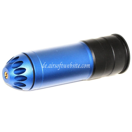 CYMA 168rd 40mm M203 Granaten Gas Patronenhülse Lange Typ Blau/Schwarz
