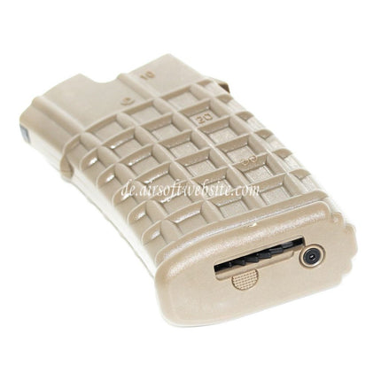 Battleaxe 330rd Hi-Cap Magazin Geeignet für APS / Jing Gong JG / Golden Eagle / Classic Army / Tokyo Marui AUG Serie AEG Gewehre Airsoft