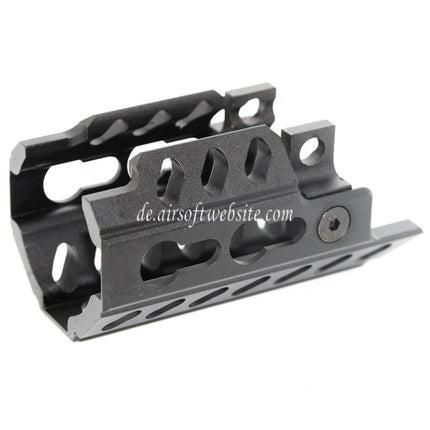 Airsoft Website 77mm Keymod Handschutz Schienen System Geeignet für WELL Tokyo Marui MP5K AEG GBB SMG Gewehre Schwarz