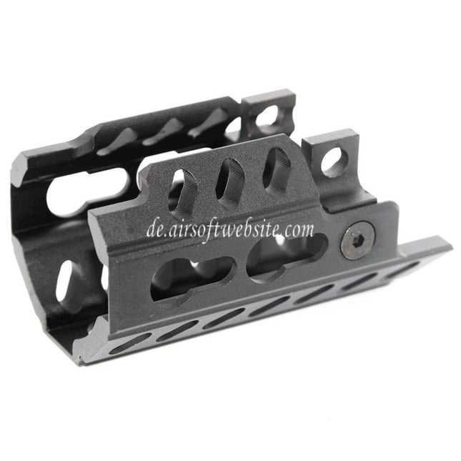 Airsoft Website 77mm Keymod Handschutz Schienen System Geeignet für WELL Tokyo Marui MP5K AEG GBB SMG Gewehre Schwarz