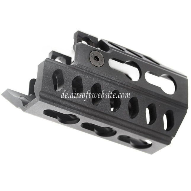 Airsoft Website 77mm Keymod Handschutz Schienen System Geeignet für WELL Tokyo Marui MP5K AEG GBB SMG Gewehre Schwarz