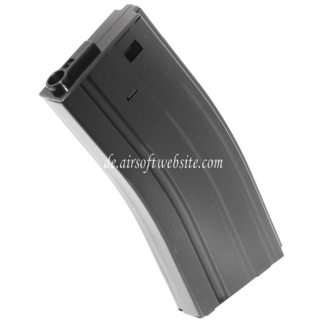 King Arms 68rd Mid-Cap Magazin Geeignet für M4 M16 Serie AEG Gewehre Airsoft Schwarz