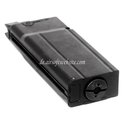 King Arms 15rd Co2 Magazin Geeignet für M1 Carbine / M1A1 Paratrooper GBB Gewehre Airsoft Schwarz