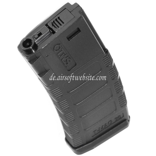 King Arms 370rd TWS T-MAG Hi-Cap Magazin Geeignet für M4 M16 Serie AEG Gewehre Airsoft