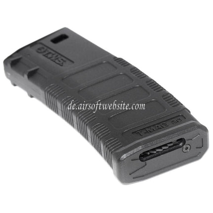 King Arms 370rd TWS T-MAG Hi-Cap Magazin Geeignet für M4 M16 Serie AEG Gewehre Airsoft