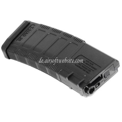 King Arms 370rd TWS T-MAG Hi-Cap Magazin Geeignet für M4 M16 Serie AEG Gewehre Airsoft