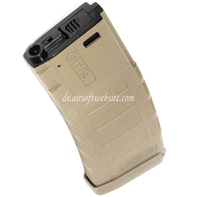 King Arms 370rd TWS T-MAG Hi-Cap Magazin Geeignet für M4 M16 Serie AEG Gewehre Airsoft
