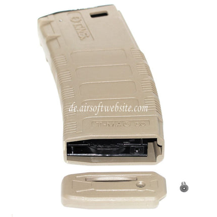 King Arms 370rd TWS T-MAG Hi-Cap Magazin Geeignet für M4 M16 Serie AEG Gewehre Airsoft