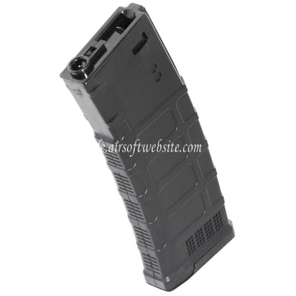 CYMA 450rd PMAG Polymer Hi-Cap Magazin Geeignet für M4 M16 Serie AEG Gewehre Airsoft Schwarz