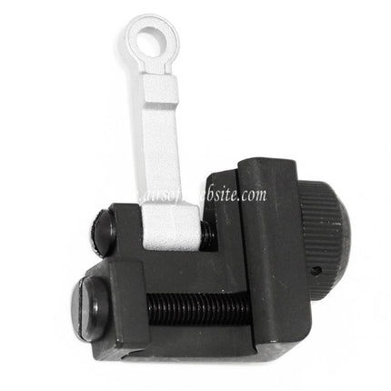 Airsoft Website KAC Stil 300M Metall Hochklappen Kimme Geeignet für MK18 MOD-1 M4 M16 AEG Gewehre Black/Silber