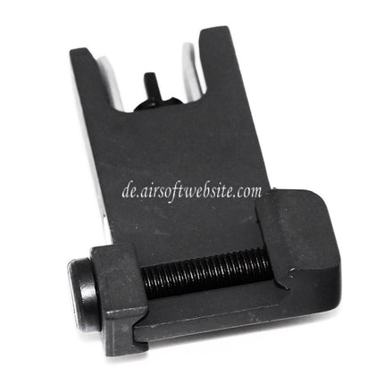 Airsoft Website KAC Stil 300M Metall Hochklappen Korn Geeignet für MK18 MOD-1 M4 M16 AEG Gewehre Black/Silber