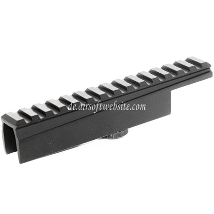 Airsoft Website Aluminum Zielfernrohrmontage Geeignet für AK Serie AEG GBB Gewehre Schwarz