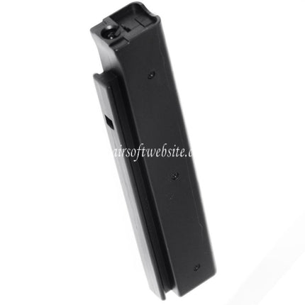 CYMA 60rds Plastik Mid-Cap Magazin Langer Typ Geeignet für King Arms Cybergun Tokyo Marui M1A1 Serie AEG Gewehre Airsoft Schwarz