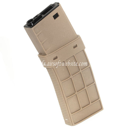 CYMA 450rd TD Waffle Hi-Cap Magazin Geeignet für M4 M16 Serie AEG Gewehre Airsoft