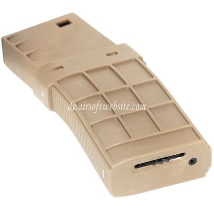 CYMA 450rd TD Waffle Hi-Cap Magazin Geeignet für M4 M16 Serie AEG Gewehre Airsoft