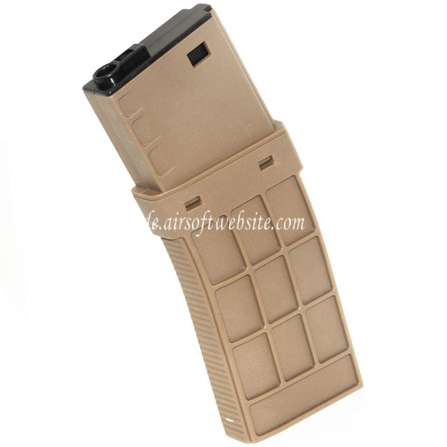 CYMA 220rd TD Waffle Mip-Cap Magazin Geeignet für M4 M16 Serie AEG Gewehre Airsoft