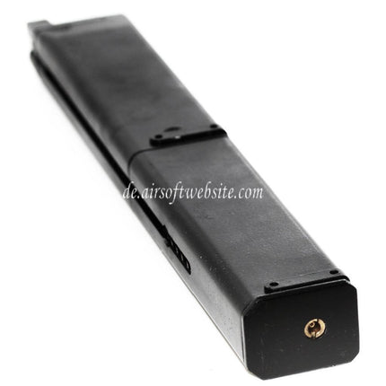 WELL 48rd Gas Magazin Langer Typ Geeignet für G12 M11A1 Serie GBB SMG Gewehre Airsoft Schwarz