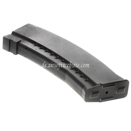 WELL 40rd Co2 Magazin Geeignet für Well/WE G74A AK74 Serie GBB Gewehre Airsoft Schwarz