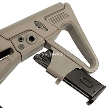 CAA Roni Pistolenkarabiner Conversion Kit Geeignet für KSC KJ Works WE Tokyo Marui M9 M92F M9A1 Serie GBB Pistolen Airsoft