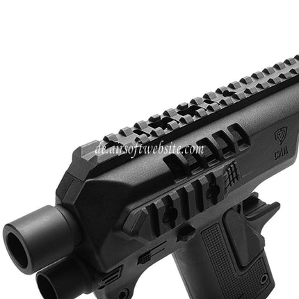 CAA Roni Pistolenkarabiner Conversion Kit Geeignet für KSC VFC Umarex Tokyo Marui G17 G18C G19 G23F Serie GBB Pistolen Airsoft